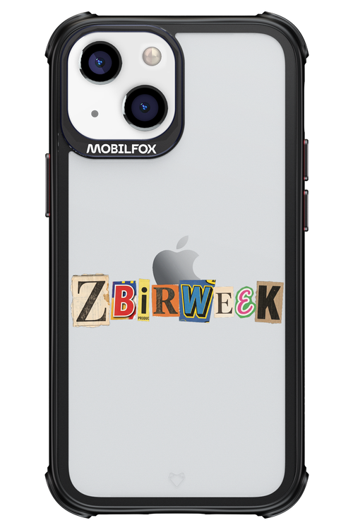Zbirweek (transparent) 2.0 - Apple iPhone 13 Mini