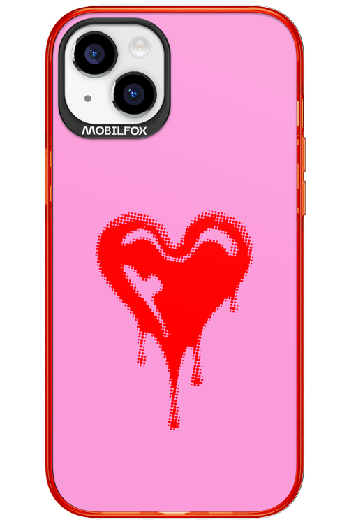 Heart Pink - Apple iPhone 15 Plus