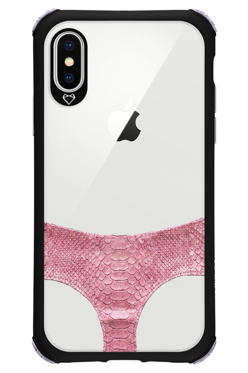 Snake Leather Panties Transparent 2.0 - Apple iPhone XS