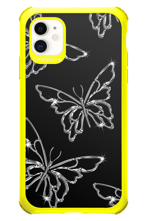Silver Butterfly 2.0 - Apple iPhone 11
