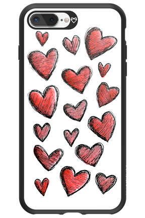 Red Love - Apple iPhone 8 Plus