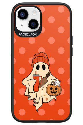 Ghost Girl (Orange) - Apple iPhone 14