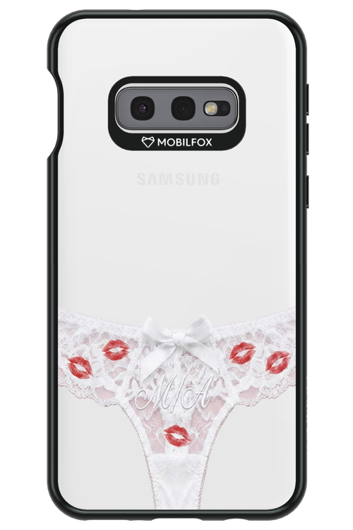 White Panties Transparent 2.0 - Samsung Galaxy S10e