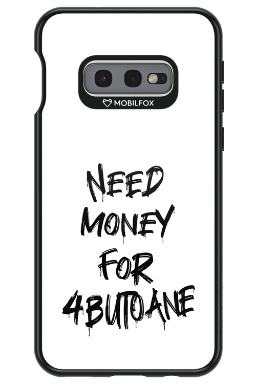 Need Money For Butoane Black - Samsung Galaxy S10e