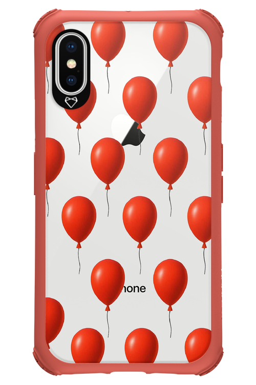 Red Balloons - Apple iPhone X