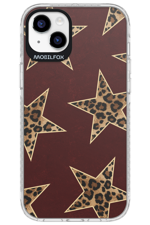 Wild Stars Burgundy - Apple iPhone 14 Plus