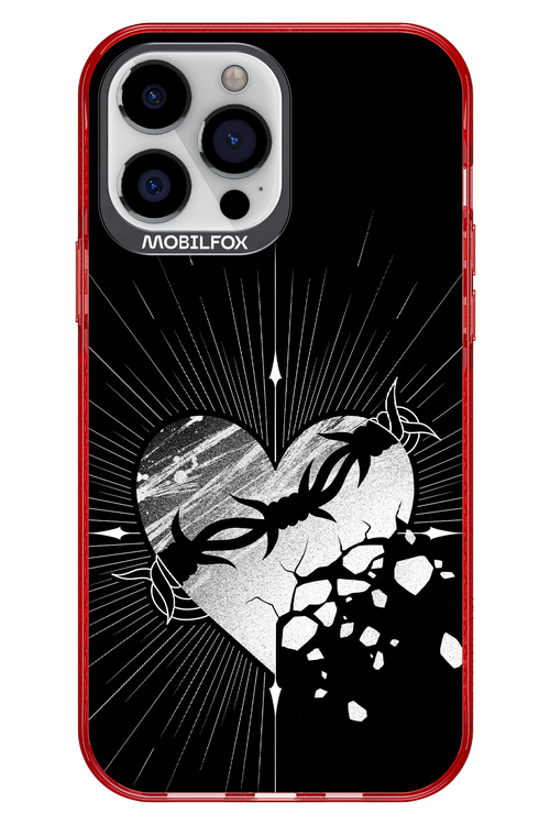 Fehér Szív - Apple iPhone 13 Pro Max