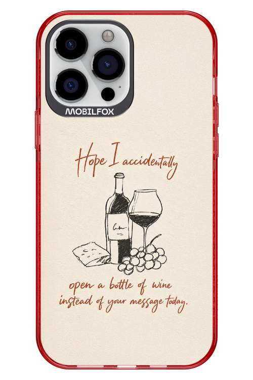 Bottle of wine 2.0 - Apple iPhone 13 Pro Max