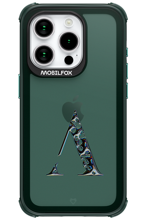 Azteca A Chrome Logo - Apple iPhone 15 Pro