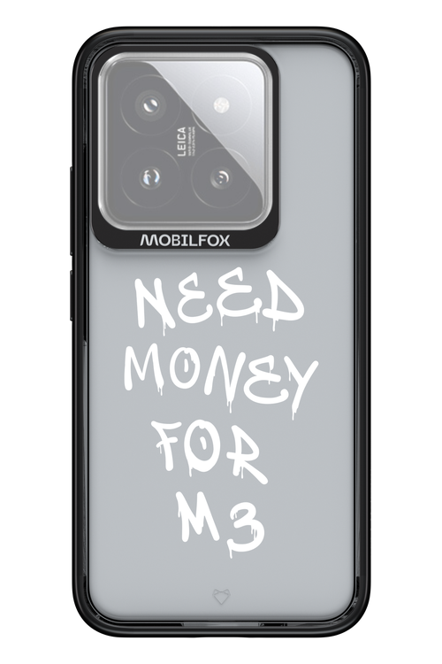 Need M3 Transparent White - Xiaomi 14