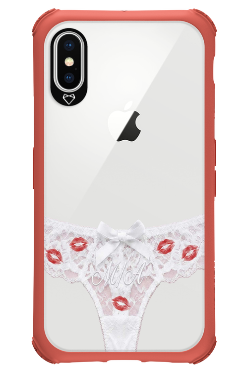 White Panties Transparent 2.0 - Apple iPhone X