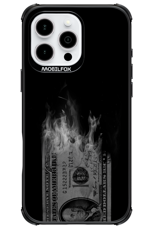 Money Burn B&W 2.0 - Apple iPhone 16 Pro Max