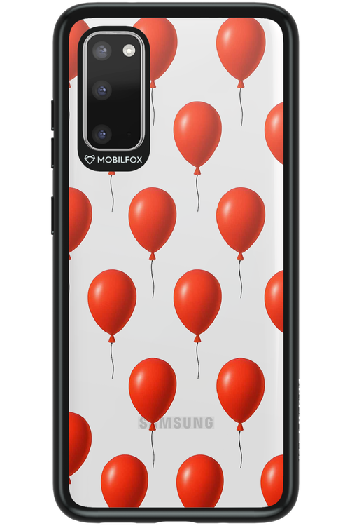 Red Balloons - Samsung Galaxy S20