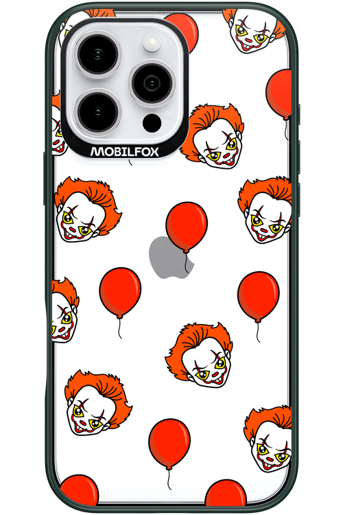 Mystery Clown (Transparent) - Apple iPhone 16 Pro Max