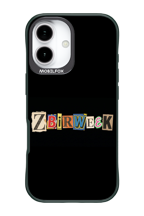 Zbirweek (black) 2.0 - Apple iPhone 17