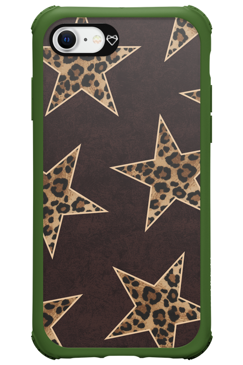 Wild Stars Brown - Apple iPhone SE 2022