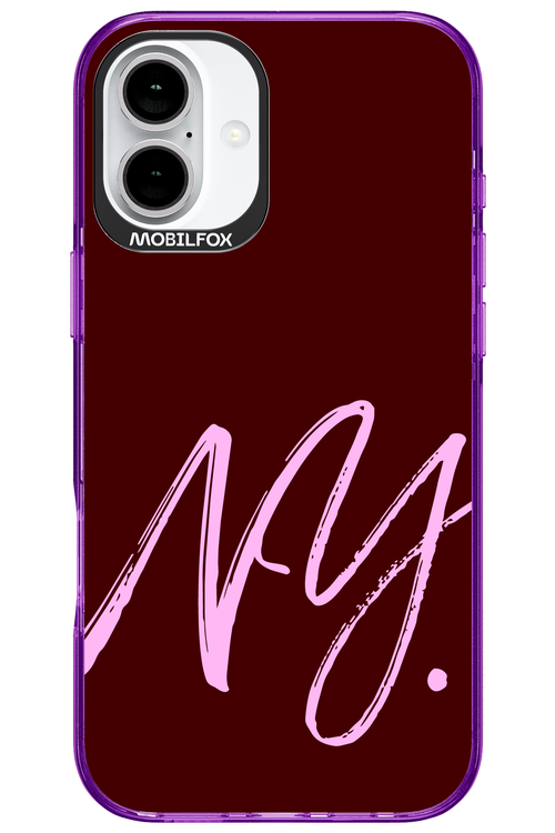 (Dark Blush) NY 2.0 - Apple iPhone 16 Plus