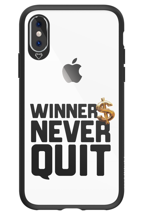 Winners Never Quit - Apple iPhone XS