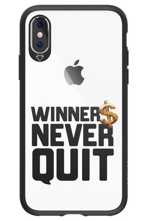 Winners Never Quit - Apple iPhone XS
