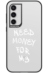 Need M3 Transparent White - Samsung Galaxy S23 FE