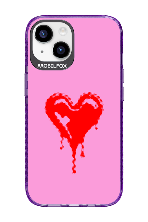 Heart Pink - Apple iPhone 14