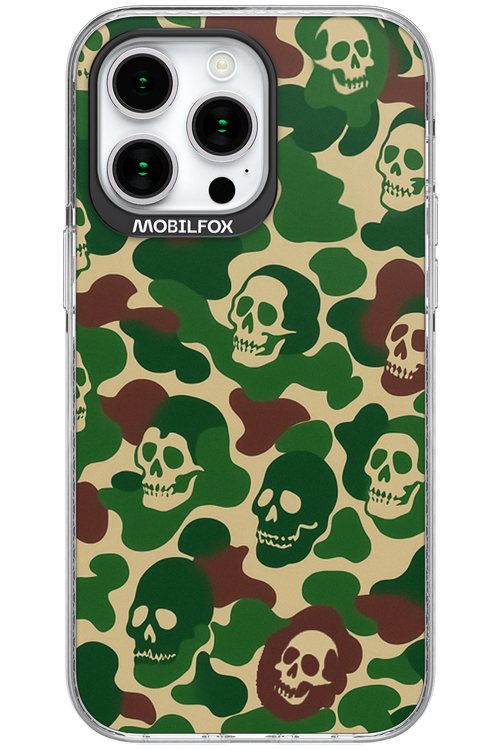 Camo Skull - Apple iPhone 15 Pro Max