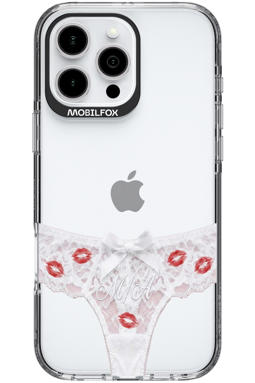 White Panties Transparent 2.0 - Apple iPhone 16 Pro Max