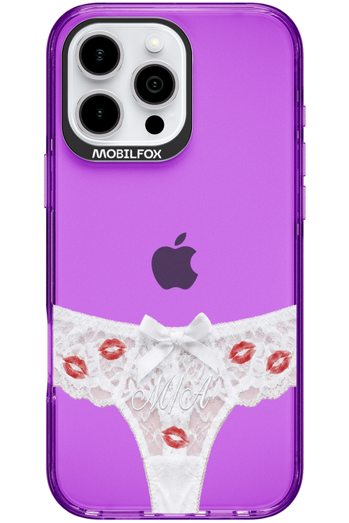 White Panties Transparent 2.0 - Apple iPhone 16 Pro Max
