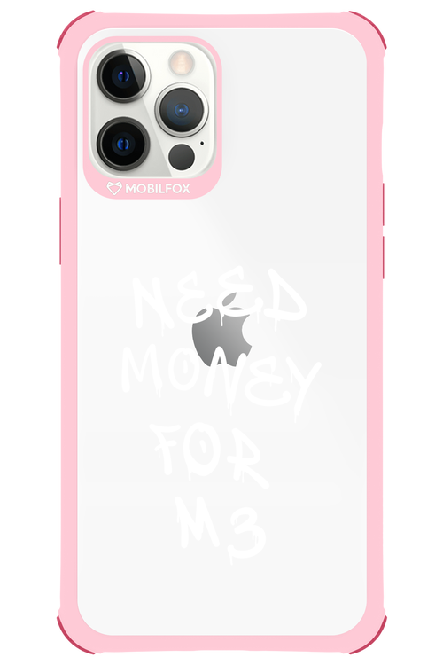 Need M3 Transparent White - Apple iPhone 12 Pro Max