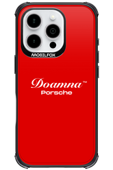 Doamna Porsche (red) - Apple iPhone 16 Pro
