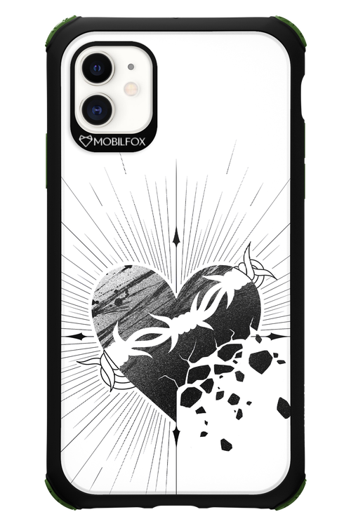 Fekete Szív 2.0 - Apple iPhone 11