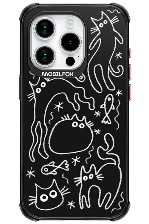 CHALK_CATS 2.0 - Apple iPhone 15 Pro