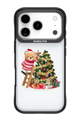 Christmas Bear (Transparent) - Apple iPhone 17 Pro