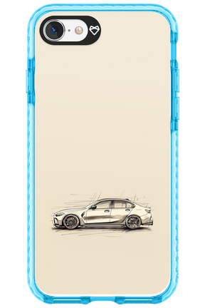 Sketch Car - Apple iPhone 8