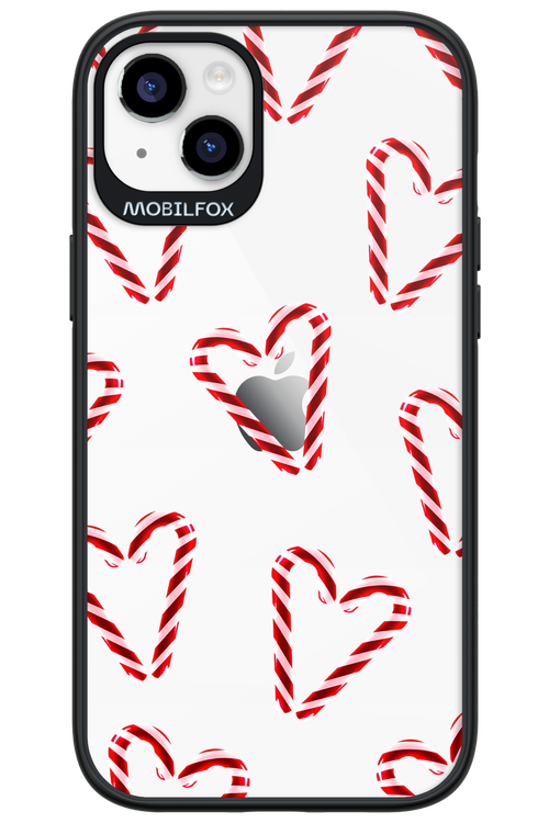 Candy Cane Hearts - Apple iPhone 14 Plus