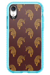 Burgundy Leopard Pattern - Apple iPhone XR