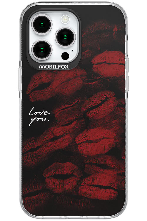LOVE U BLACK 2.0 - Apple iPhone 15 Pro Max