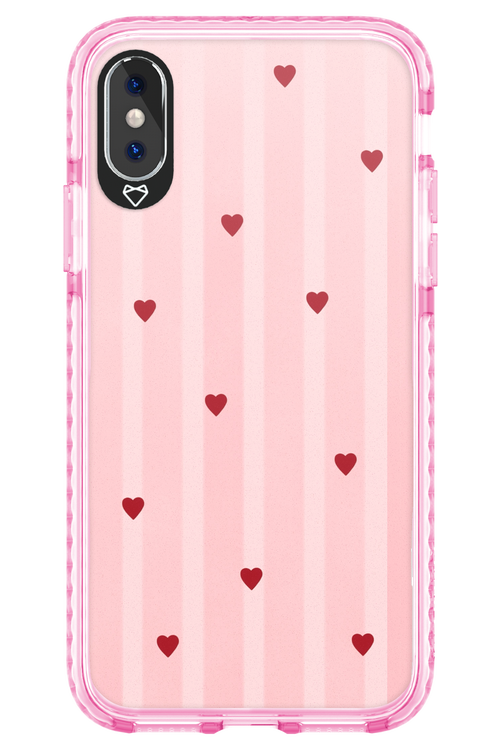 Red Little Hearts 2.0 - Apple iPhone XS