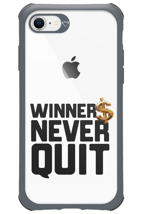 Winners Never Quit - Apple iPhone 8