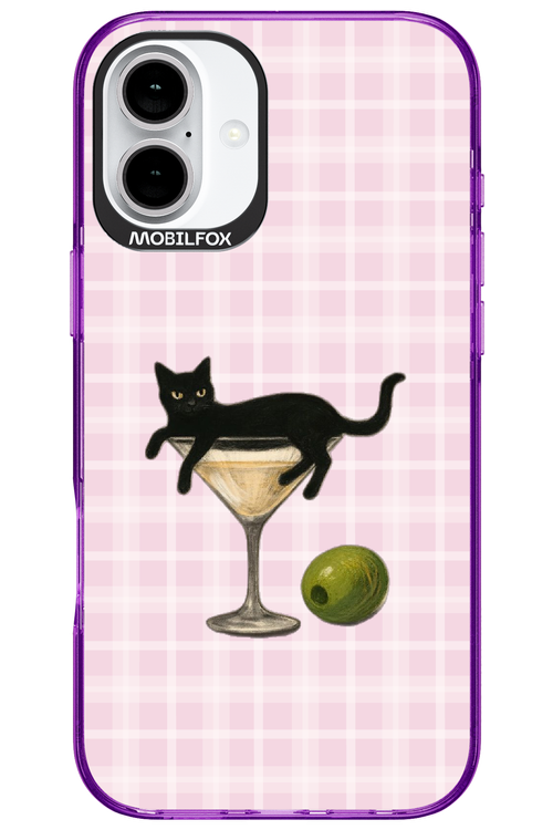 Cocktail Cat 2.0 - Apple iPhone 16 Plus