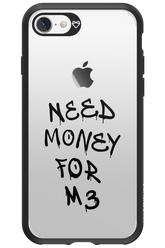 Need M3 Transparent Black - Apple iPhone 7