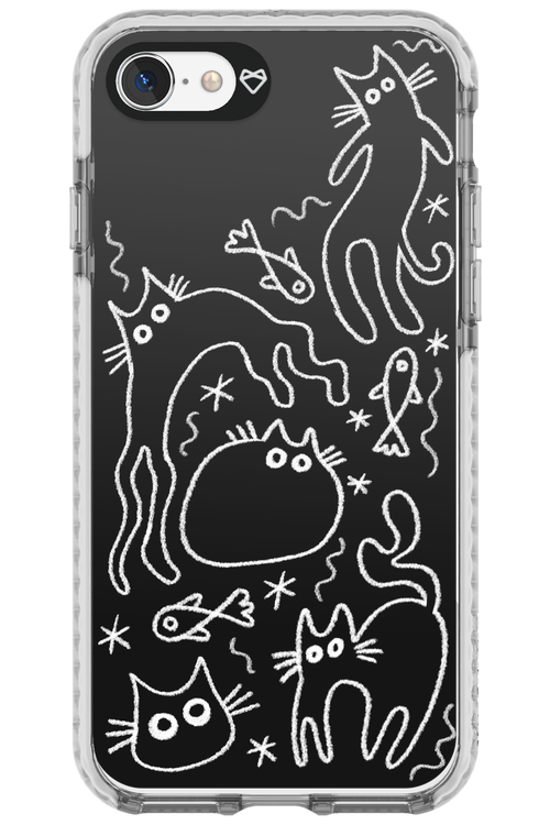 CHALK_CATS 2.0 - Apple iPhone 8