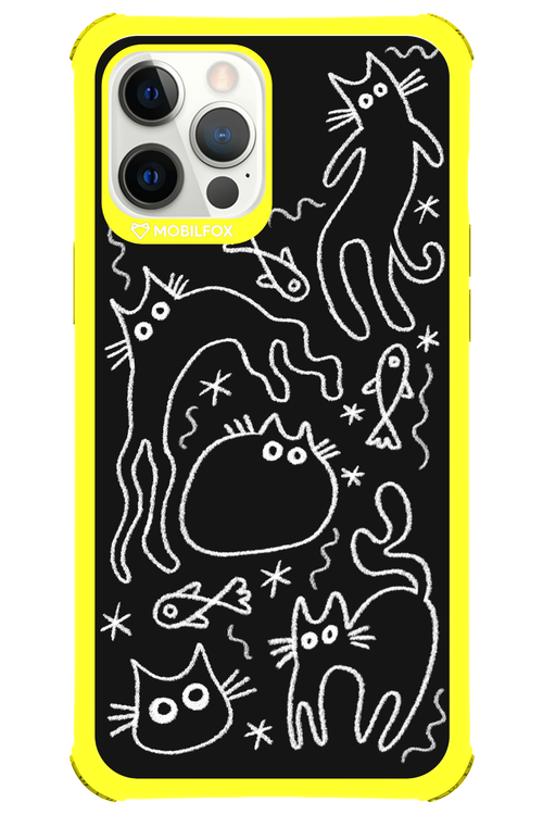 CHALK_CATS 2.0 - Apple iPhone 12 Pro Max