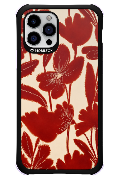 Burgundy Flowers 2.0 - Apple iPhone 12 Pro
