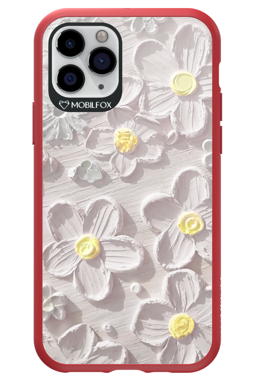 White Flowers 2.0 - Apple iPhone 11 Pro