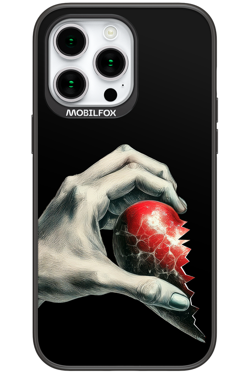 Broken Heart Left - Apple iPhone 15 Pro Max