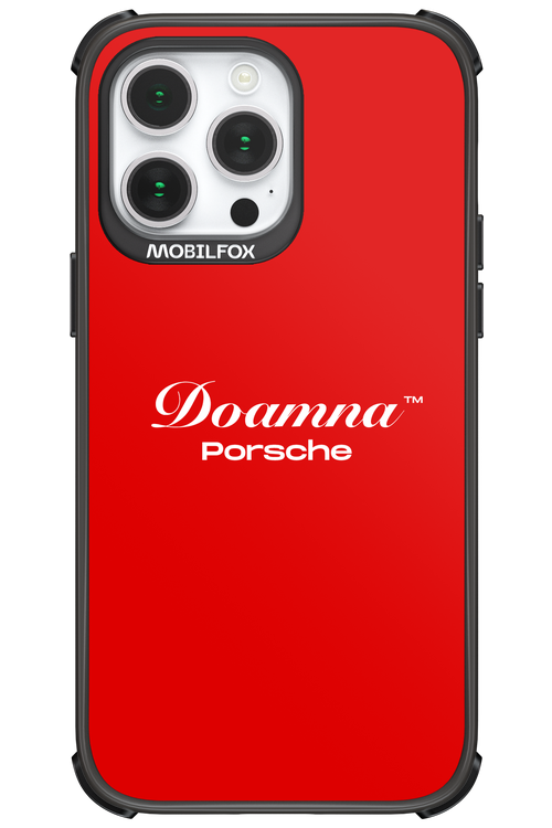 Doamna Porsche (red) - Apple iPhone 14 Pro Max
