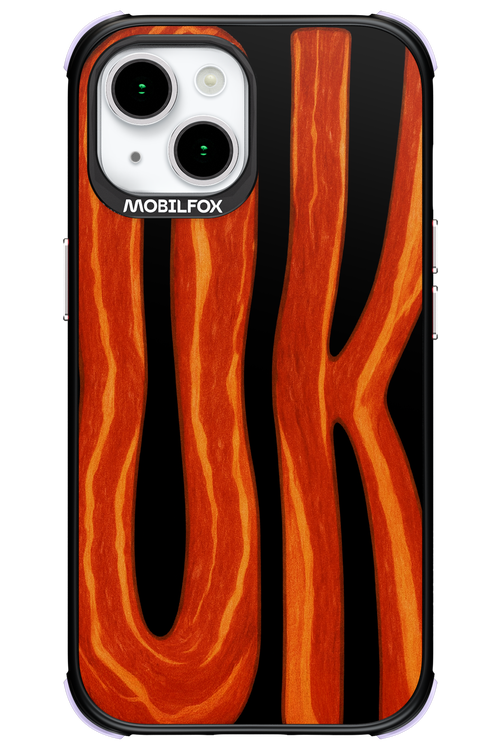 OK (Black-Red) - Apple iPhone 15