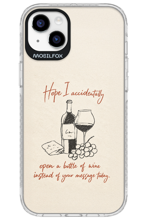 Bottle of wine 2.0 - Apple iPhone 14 Plus