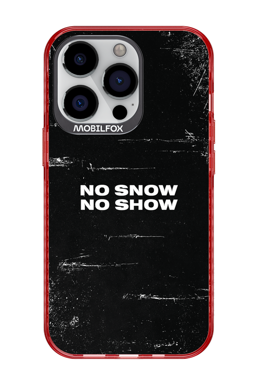 No snow, no show - Apple iPhone 13 Pro